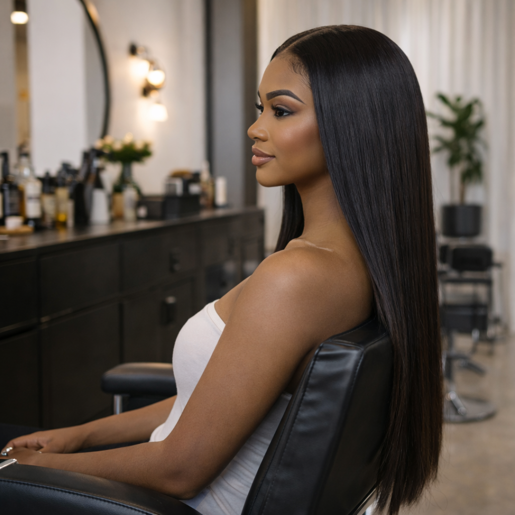 Rosélys Velours Noir - Straight