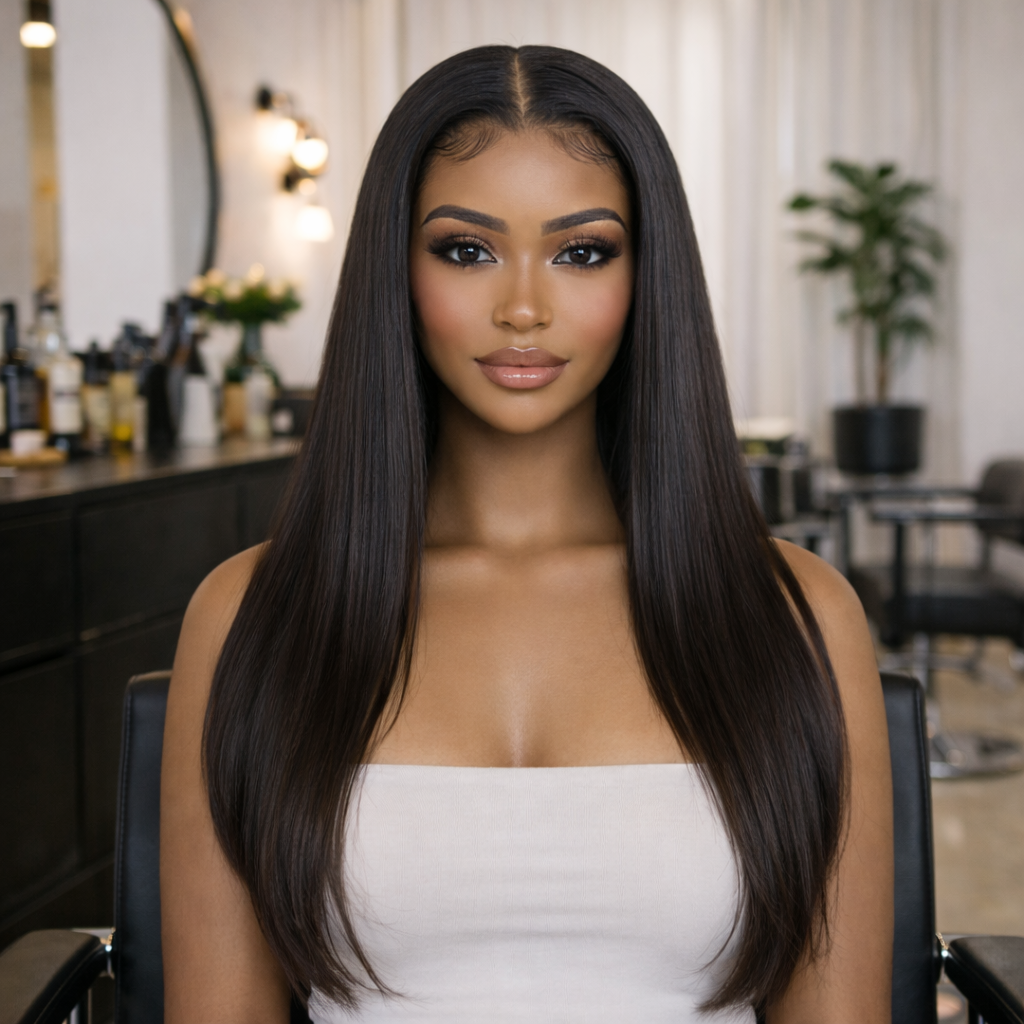 Rosélys Velours Noir - Straight